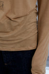 BASERANGE Classic bamboo fiber bamboo cotton long-sleeved T-shirt series collection round neck bottoming shirt France BAS-TOLS-BL-000-AURAL aural 24 new upgrade